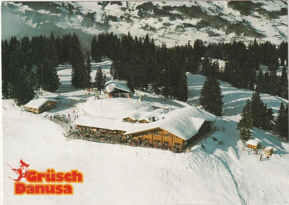 Cartoline postali: 4 Karten Berhäuser - Skinetrieb – Usato da Lumbrein venduto da made02 2