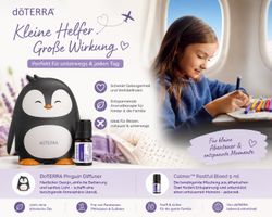 DoTERRA Pinguin Diffuser & Calmer 5ml Set neu