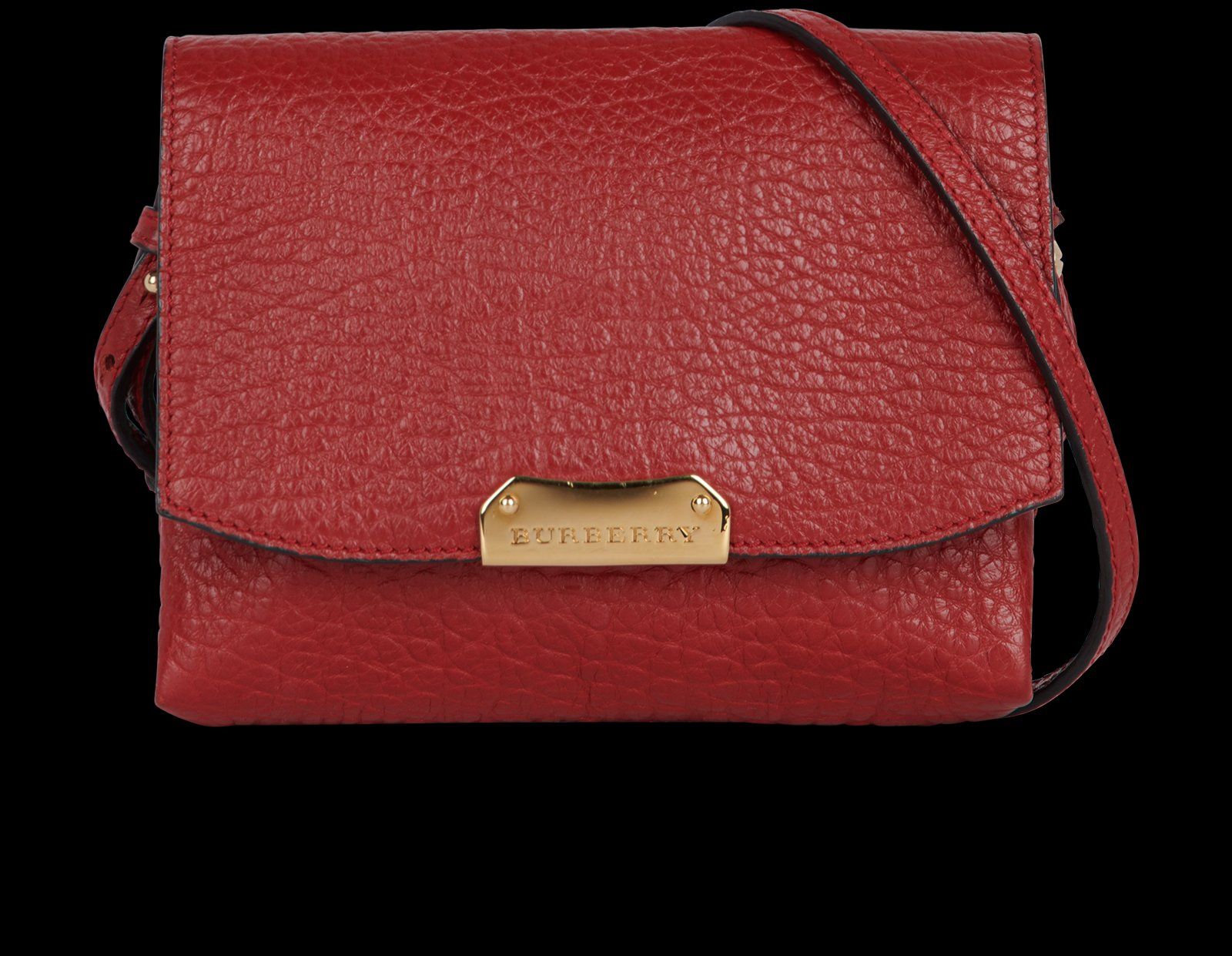 Burberry Taschen für Damen: Burberry Embossed Grained leather Langley Crossbody – Gebraucht aus Schlieren von dev_fg59