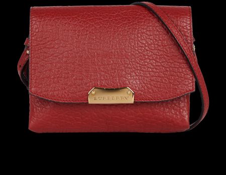 Burberry Embossed Grained leather Langley Crossbody