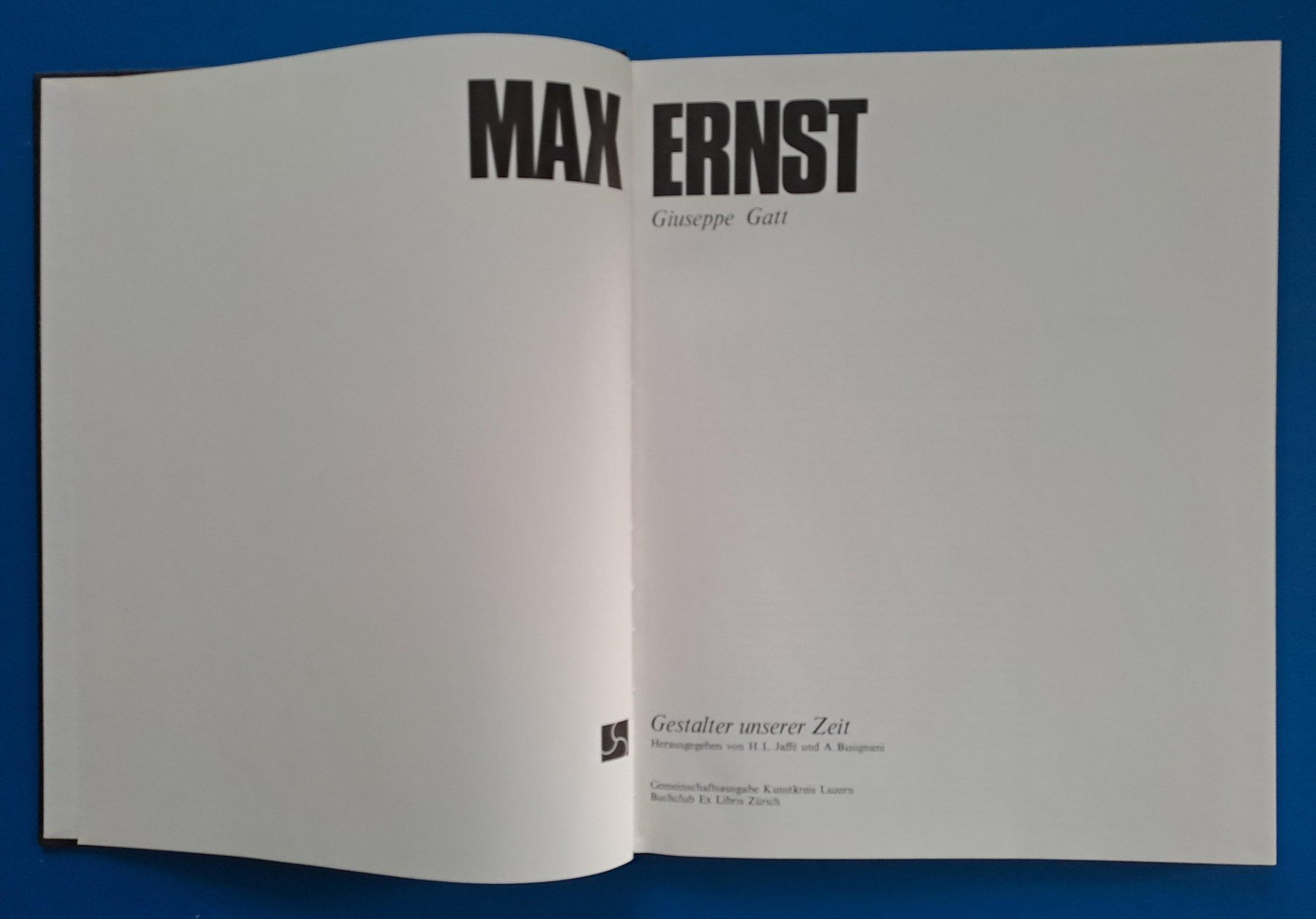 Bücher: MAX ERNST Gestalter unserer Zeit. Kunstkreis 1969 – Gebraucht aus Zürich von archiphil 2