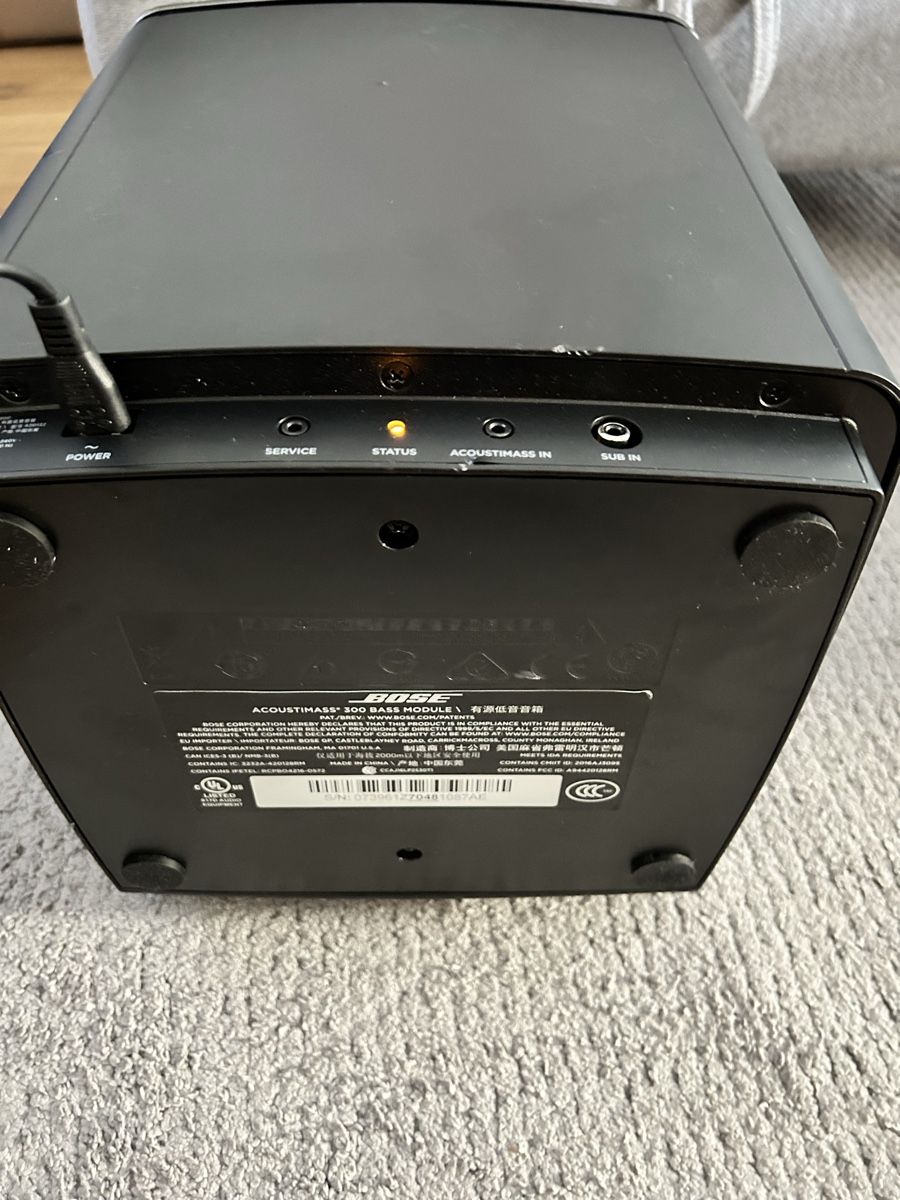 Bose Lautsprecher: Bose Acoustimass 300 Bass Module defekt !!! – Defekt aus Pratteln von andi1977 5