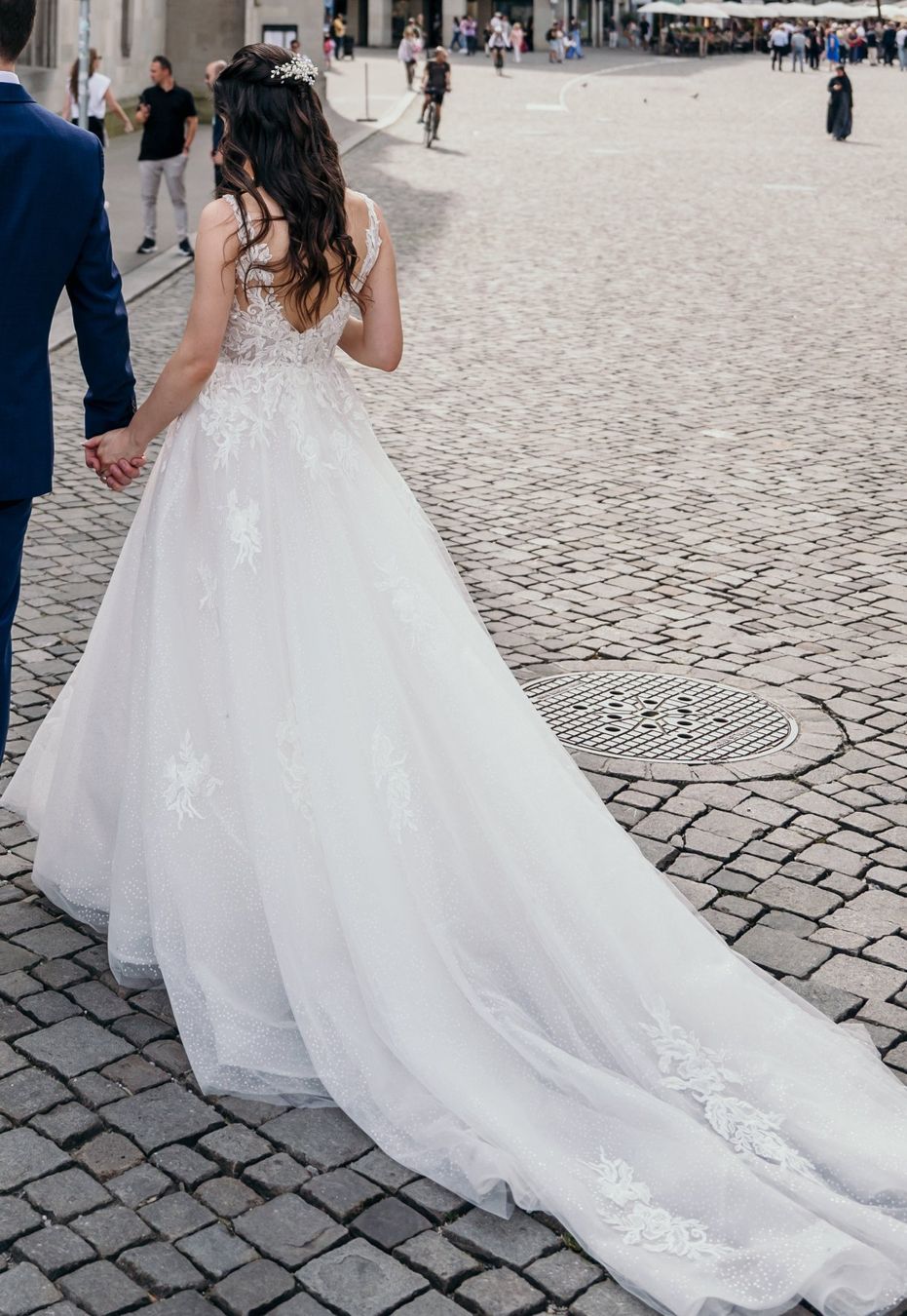 Vestiti: Robe de mariée élégante / Elegantes Brautkleid – Usato da Zürich venduto da Floslilac 5