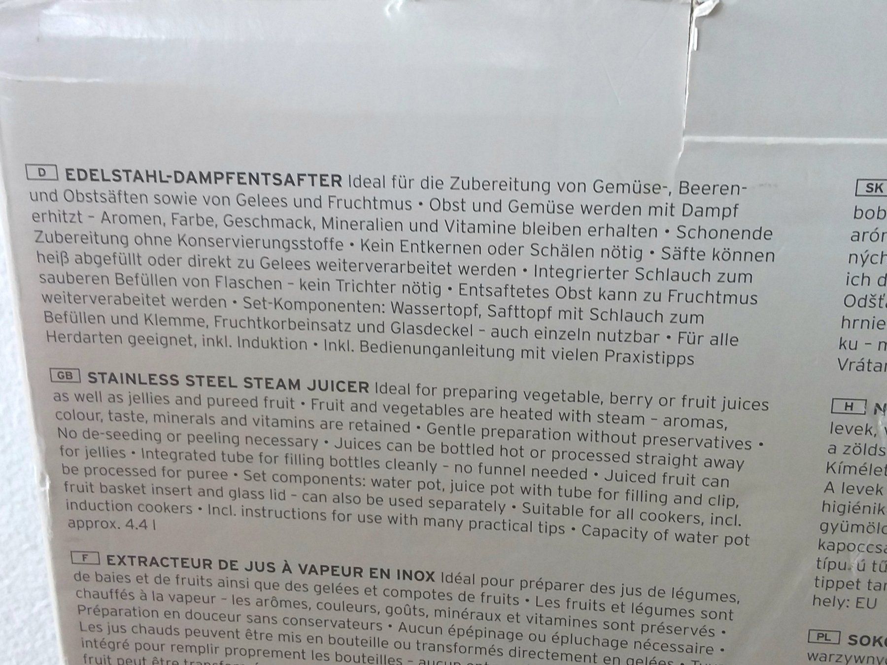 Tchibo Elettrodomestici da cucina: DAMPFENTSAFTER NEU / Versand möglich – Nuovo e nell'imballaggio originale da Immensee venduto da Btrutmann 3