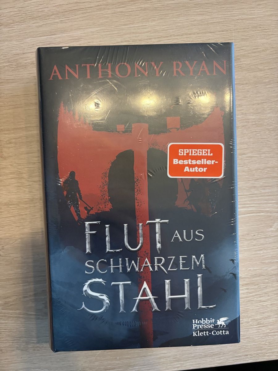 Libri: Anthony Ryan, Flut aus schwarzem Stahl – Nuovo e nell'imballaggio originale da Dübendorf venduto da Masha.