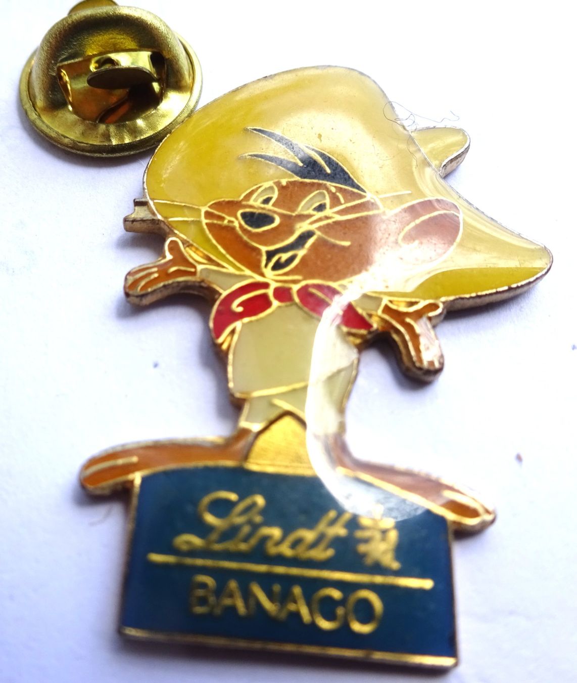 Plaketten & Abzeichen: 2 Pin LINDT Banaco  Schokolade Maus – Gebraucht aus Utzenstorf von BUtter81 1