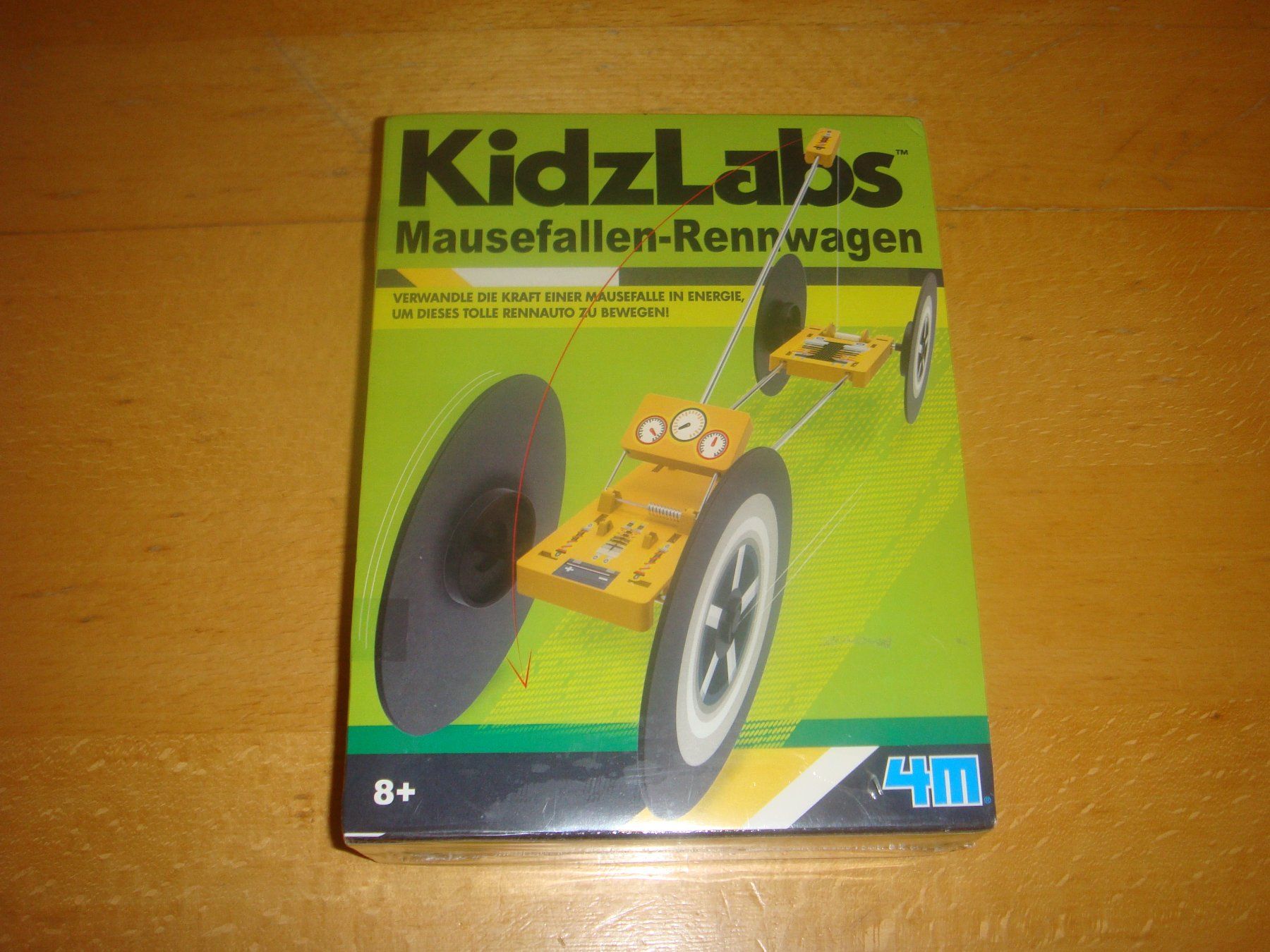 Kit di costruzioni: Mausefallen-Rennwagen von KidzLabs – Nuovo e nell'imballaggio originale da Reinach BL venduto da Maryichbins