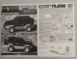 Tamiya Pajero Manual