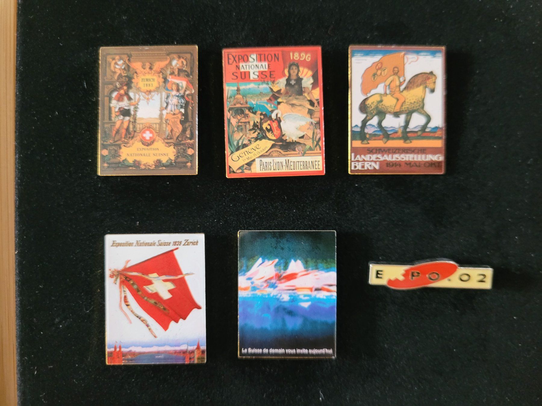 Alle Briefmarken: Pins Sammlung EXPO.02 Konvolut – Gebraucht aus Nürensdorf von spartacus64 2