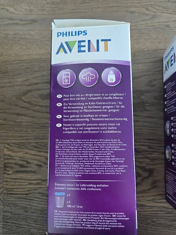 Contenitori & Simili: Philips Avent Aufbewahrungsbecher – Usato da Oberrohrdorf venduto da nad_9cxj 1