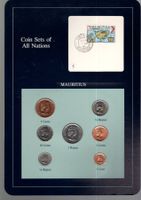 Mauritius coins set UNZ