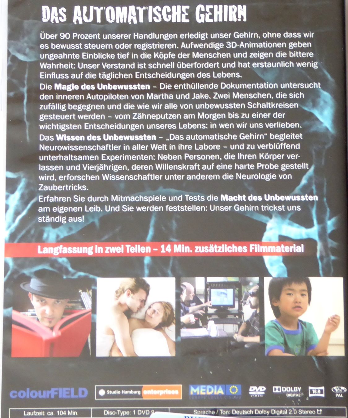 Alle DVDs: Das automatische Gehirn / DVD – Gebraucht aus Mauren von Yeelen 2