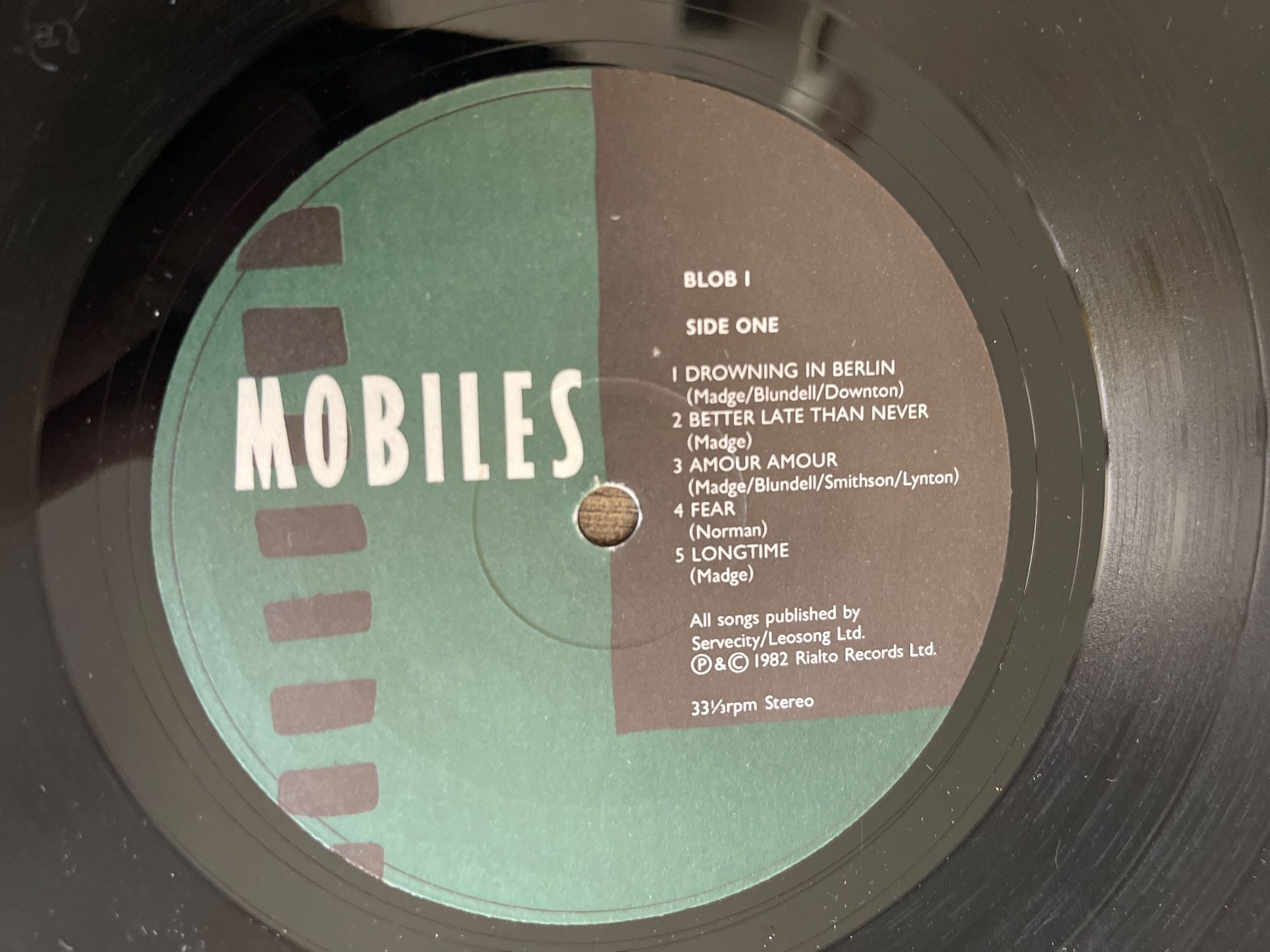 Schallplatten: S130/Mobiles - Blob I – Gebraucht aus Frutigen von Philippe_jsp 2