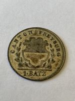 Schöner 1 Batzen Kanton Freiburg 1830