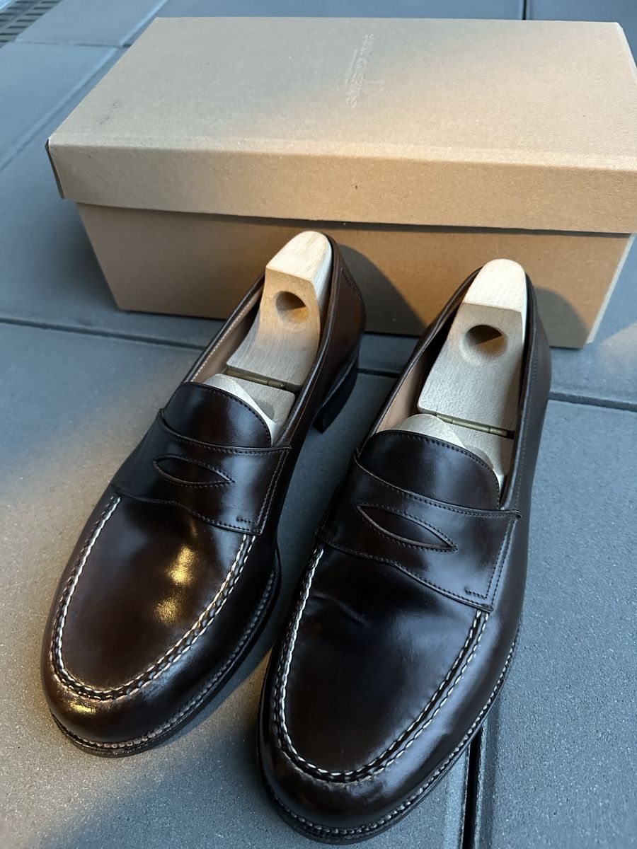 Scarpe da uomo: Cordovan Penny Loafers UK8/ EU42 – Usato da Männedorf venduto da alexzh007