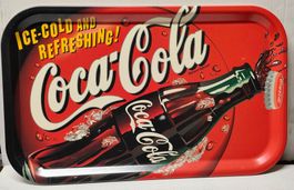GROSSES Coca-Cola Serviertablett Grösse 53x32,5 cm
