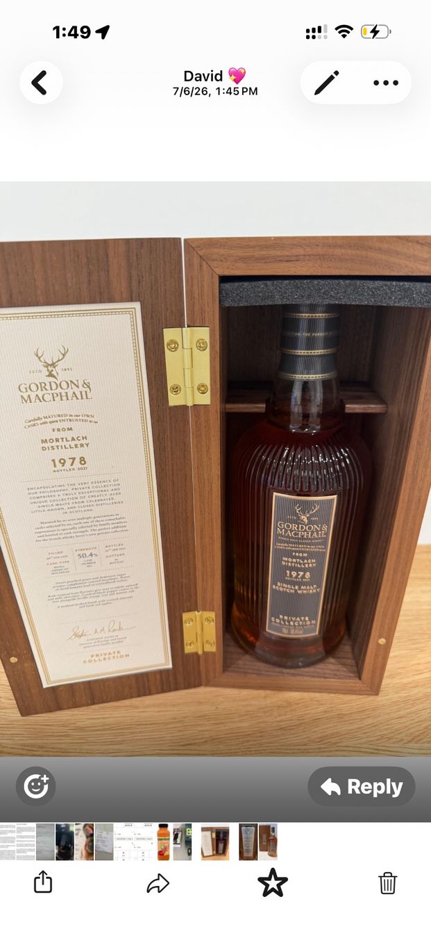 Bevande alcoliche: Gordon & MacPhail Private Collection Whisky – Usato da Roggwil TG venduto da est_r5x7 1