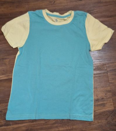 T-Shirt blau/gelb Grösse 110/116 sehr guter Zustand