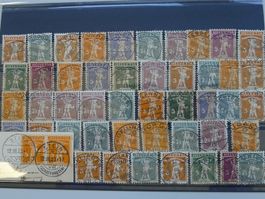 1909-1933: 48 Tellknaben: Karte mit VOLLSTEMPEL