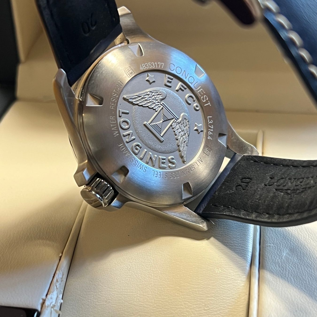 Longines Orologi: Longines Full Set Conquest V.H.P. Full Set L3.716.4 – Usato da Carouge GE venduto da Watchaser 4