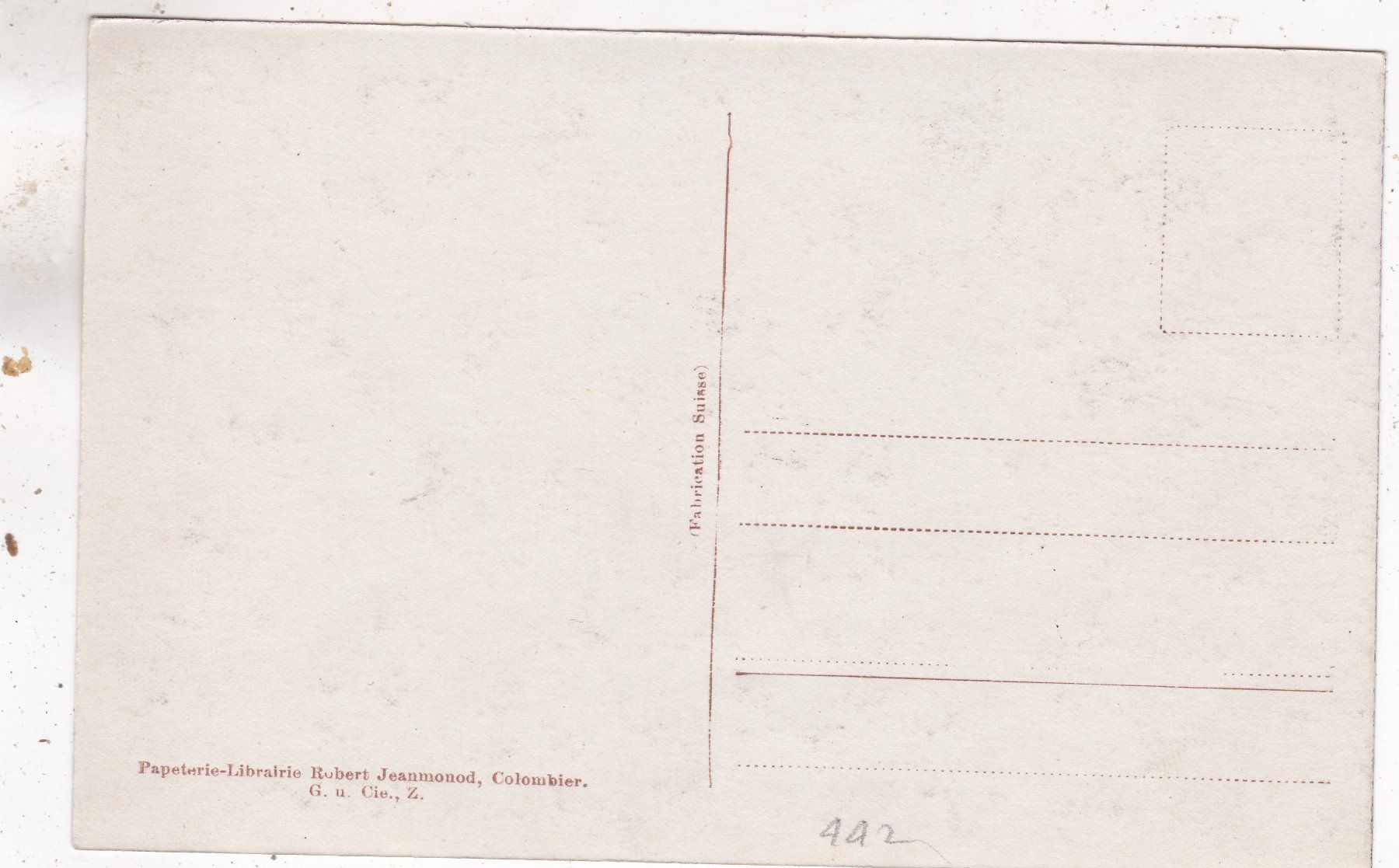 Cartes postales: Colombier – D'occasion à Herisau par Lisegrat2008 1