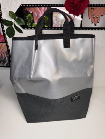 Handgemachte stabile Einkaufs Tasche von Steppenblüte