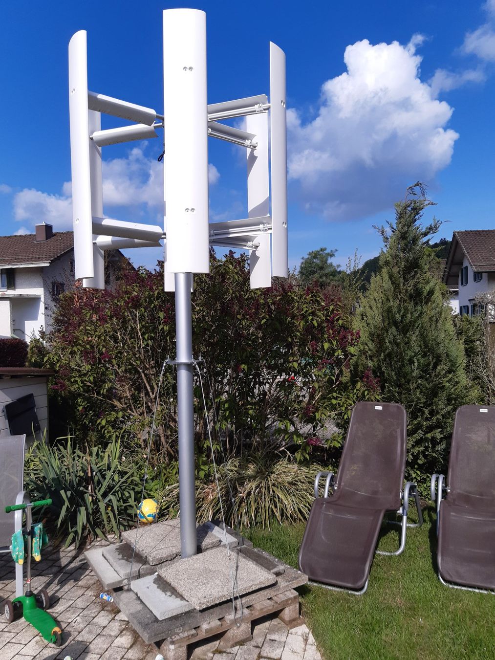 Generatori di corrente: Windrad für Netzeinspeisung – Usato da Rohrbach venduto da Kusim1