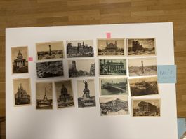 Postkarten Paris Frankreich 1920-1930 ungelaufen  17 Stk.