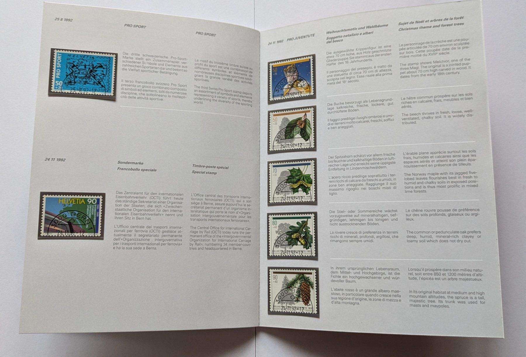 Tutti i francobolli: PTT Carnet de timbres 1992 – Nuovo (secondo la descrizione) da Estévenens venduto da Rockingirl 4