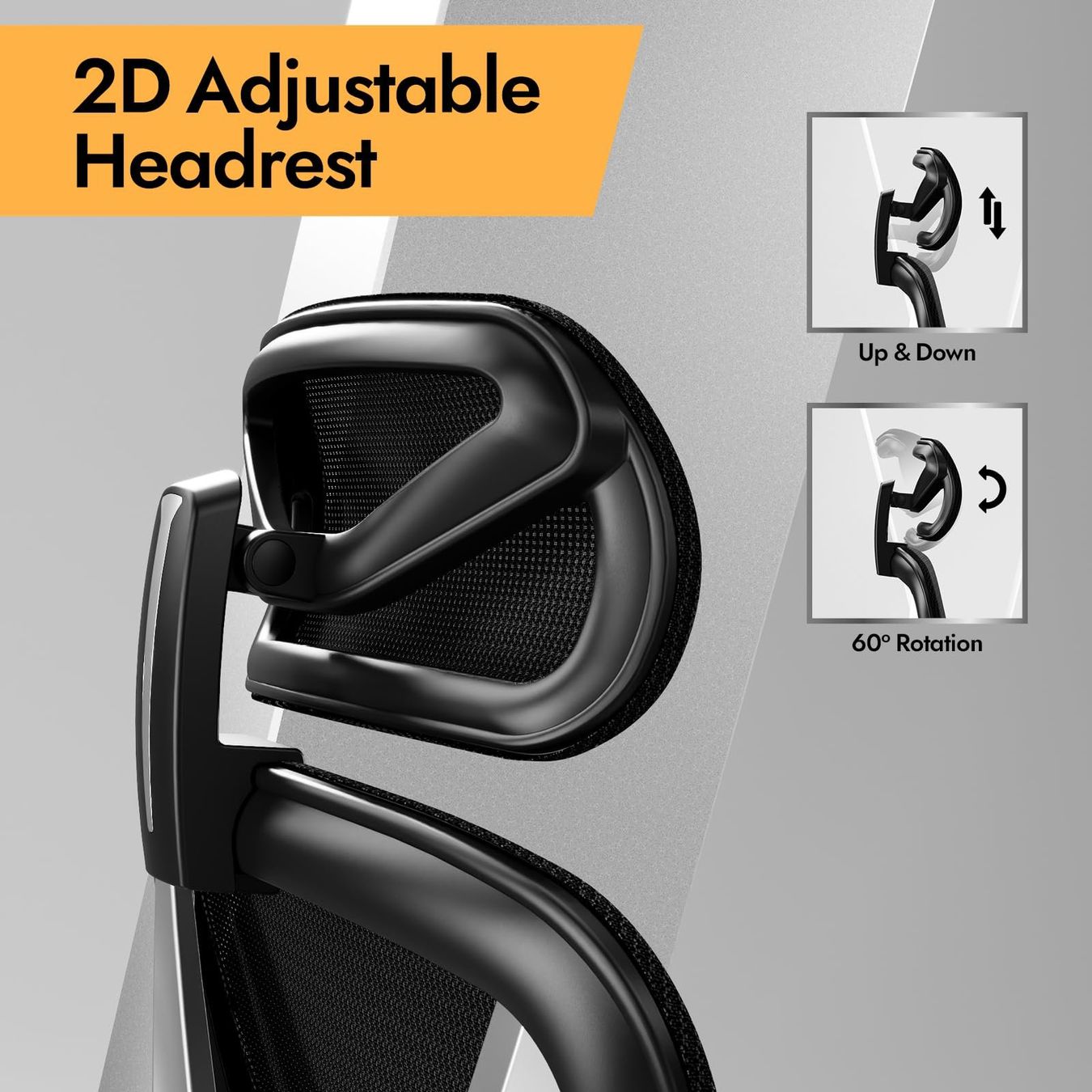 Chaises: Ergonomischer Bürostuhl mit 3D Lendenstütze – Neuf avec emballage d'origine à Dörflingen par Nixhub 7