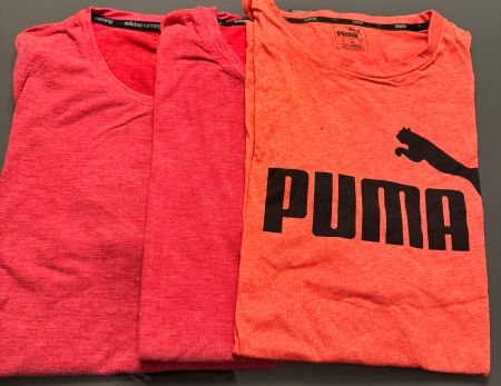 3 Stk. Marken T-Shirt XXL & XL