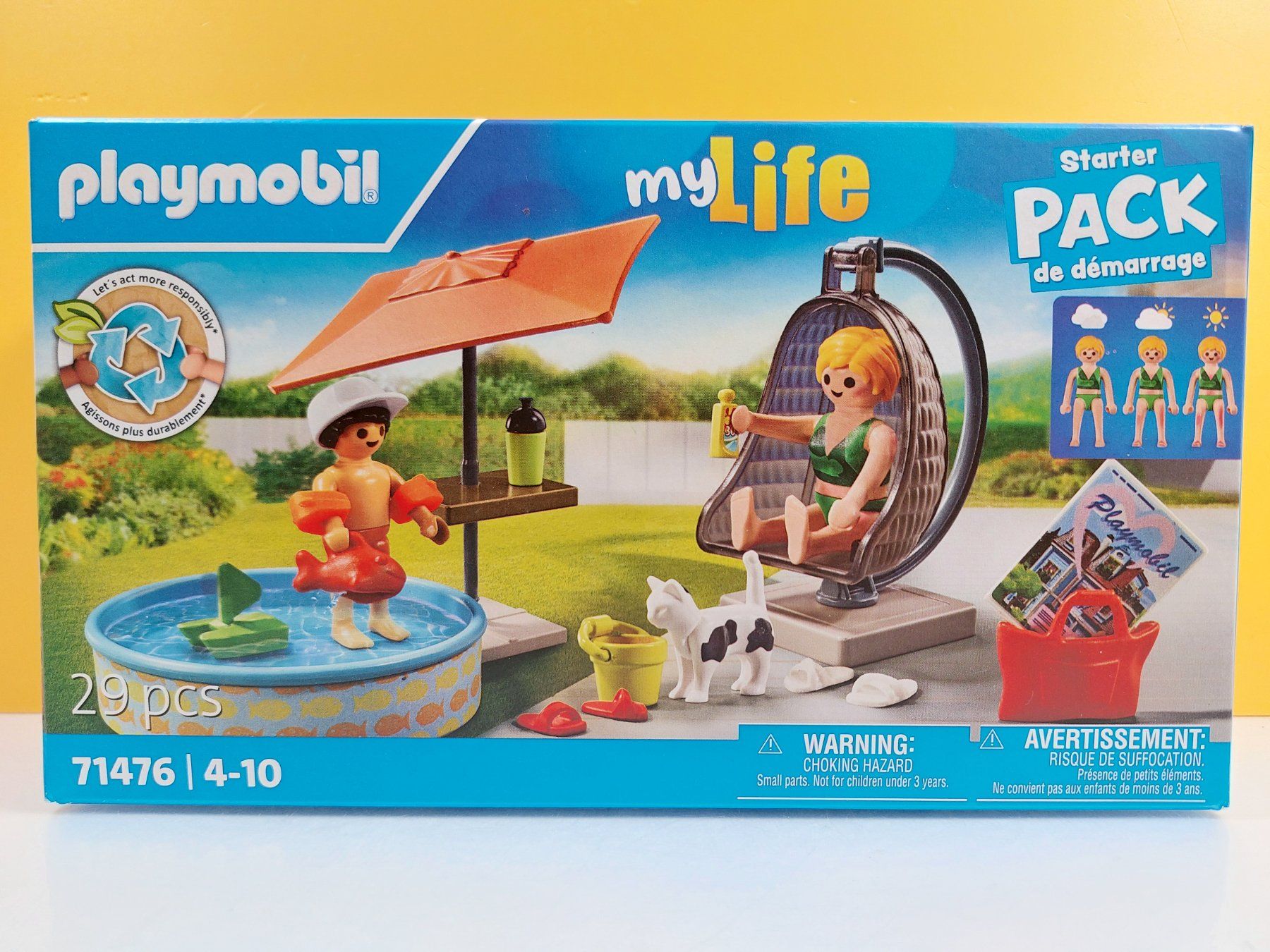 Playmobil Giocattoli: PLAYMOBIL 71476 Planschspass - Pool zu Hause NEU – Nuovo e nell'imballaggio originale da St.Gallen venduto da TinasBauundSpiel