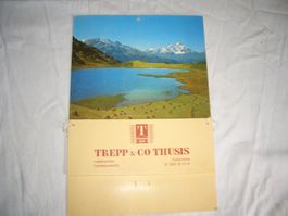 Alter Kalender Trepp & Co Thusis, 100 Jahre, Bergsee