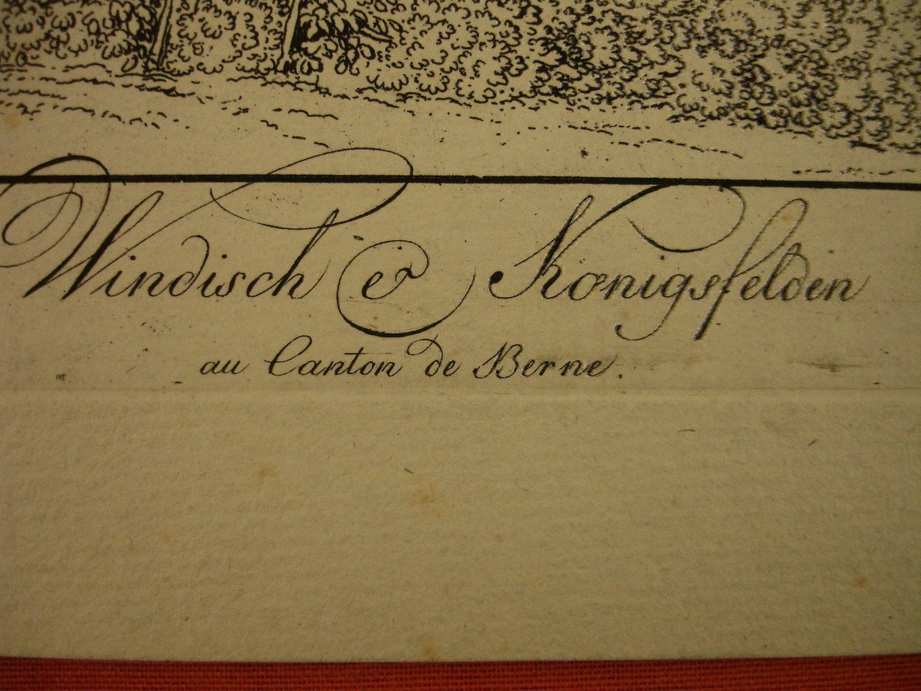 Cartoline postali: WINDISCH & KÖNIGSFELDEN, UMRISSRADIERUNG – Usato da Grüningen venduto da Kartensammler 4