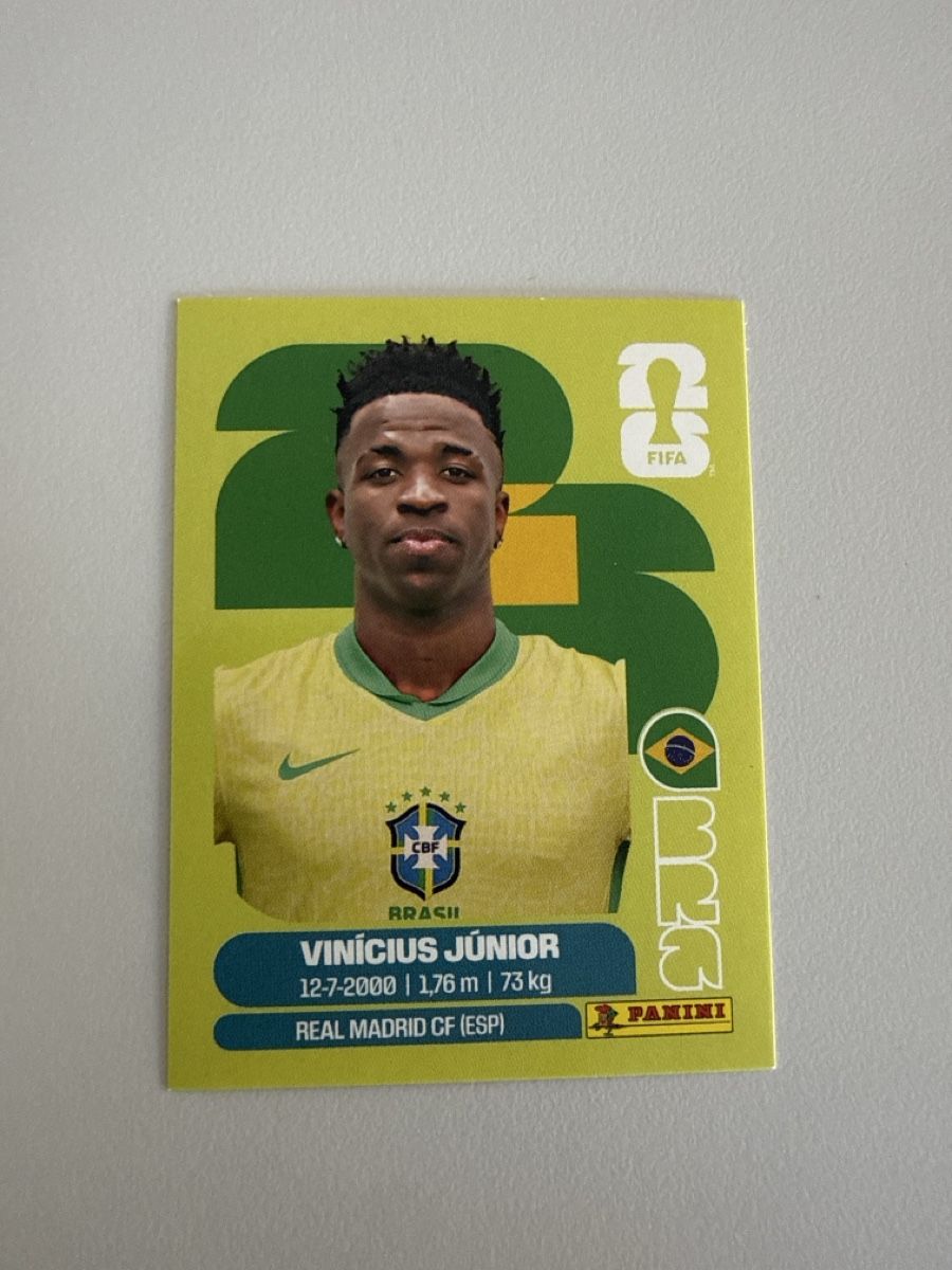 Panini Cartes à collectionner: Carte panini 2026 - Vinicius Junior - BRA 14  – Neuf (Voir description) à La Neuveville par Ibo2300