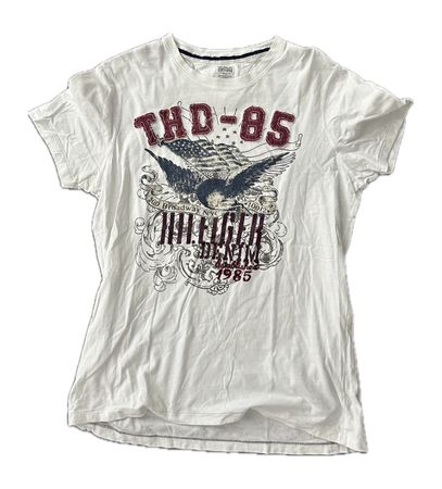 Tshirt Hilfiger Denim weiss
