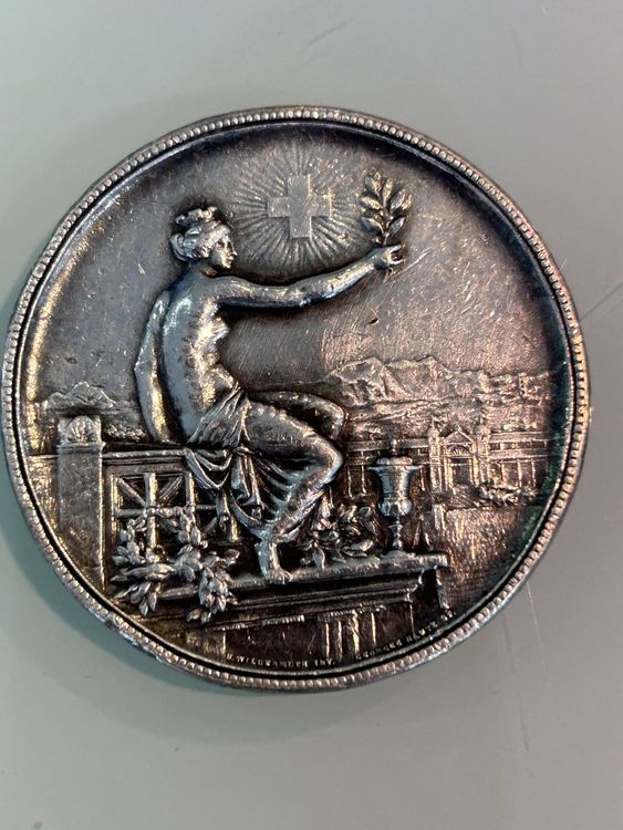 Médaille Sportive Rare - Colombes 10 Mars 1895 - Collection France