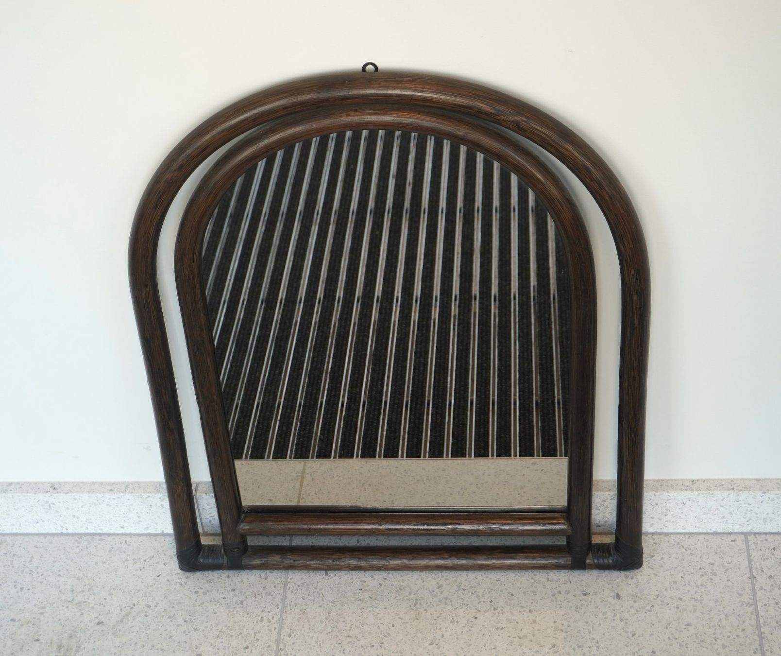 Specchi: Vintage Rattan Spiegel   S340 – Usato da Basel venduto da B.W.B. 1