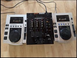 Mischpult mit CD Playern komplett 