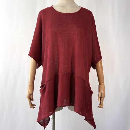 BARBARA SPEER Linen Top