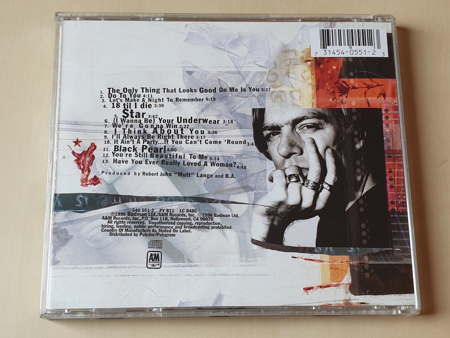 CDs: Bryan Adams 18 till i die – Gebraucht aus Stansstad von collectorsshop 1