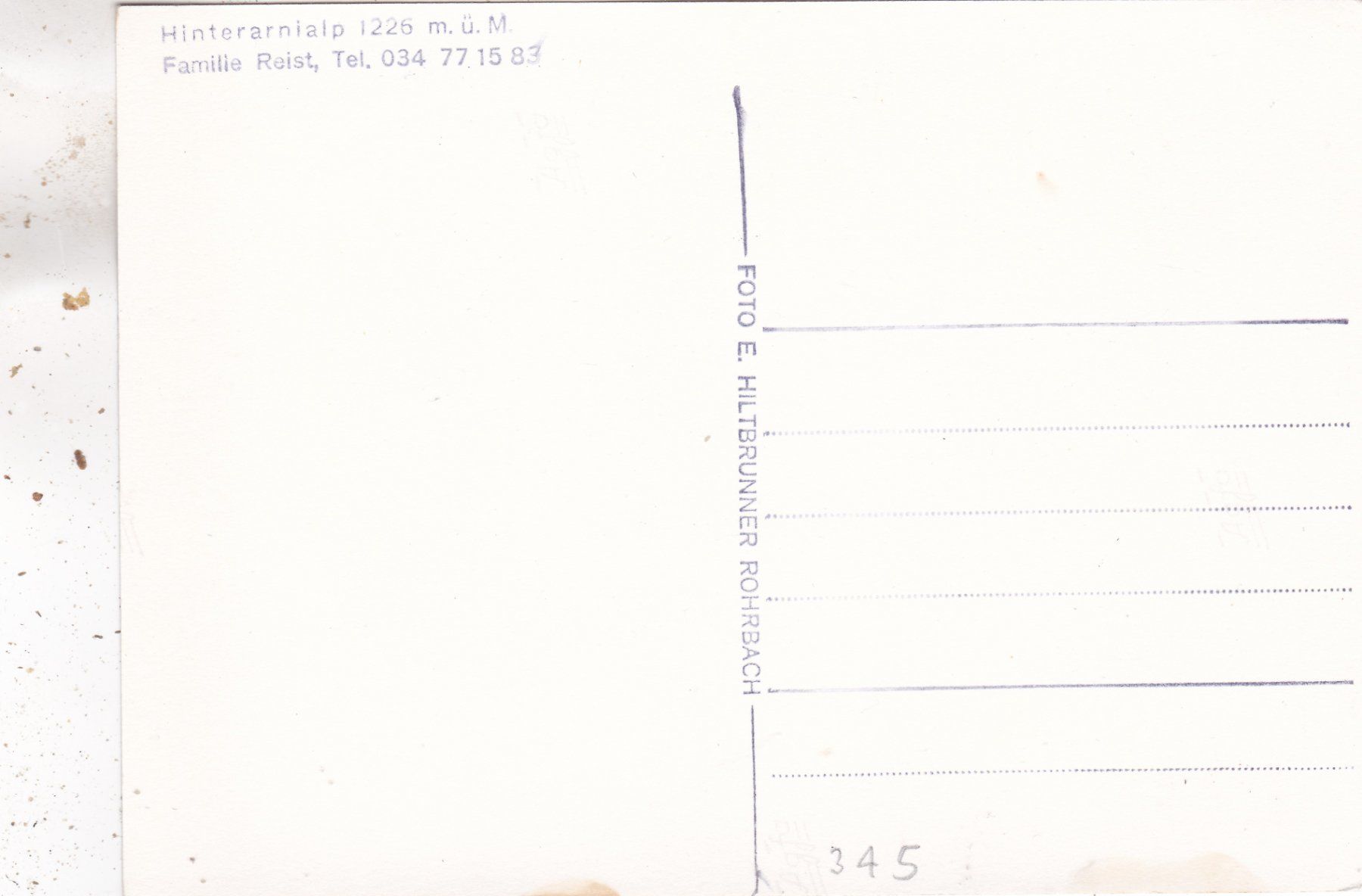 Cartoline postali: Hinterarnialp Kühe – Usato da Herisau venduto da Lisegrat2008 1