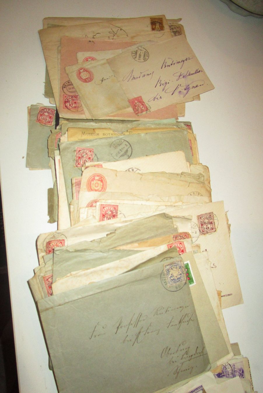 Alle Briefmarken: Kovolut alte Briefcouverts 170 Stk. – Gebraucht aus Wädenswil von Freizeitspass11 8