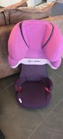 Cybex Solution X-Fix Kindersitz, Lila/Pink, Top Zustand!