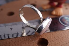 Opal   Rosa   ring Grösse  Variabel     (Räumung!)
