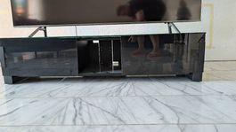 Tv Lowboard schwarz