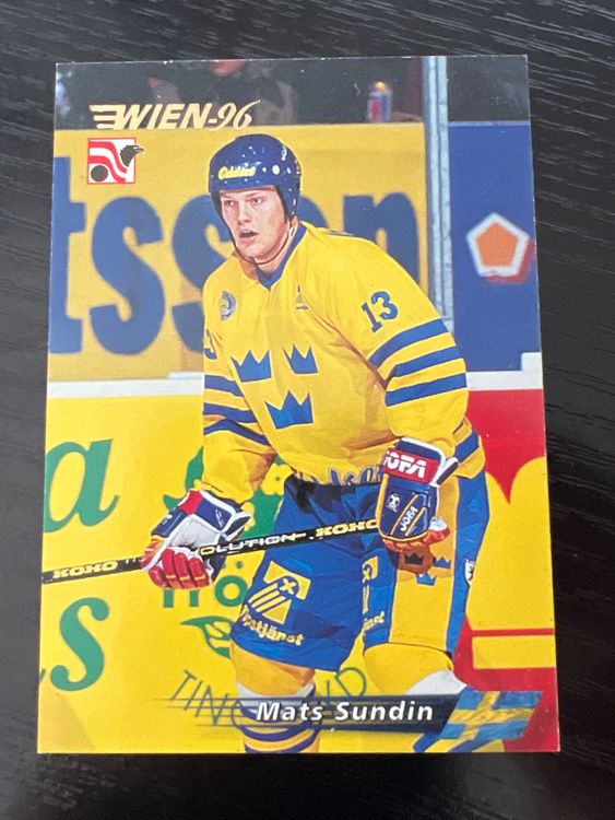 Mats Sundin Team Schweden WM Wien 1996 Toronto Maple Leafs Kaufen auf