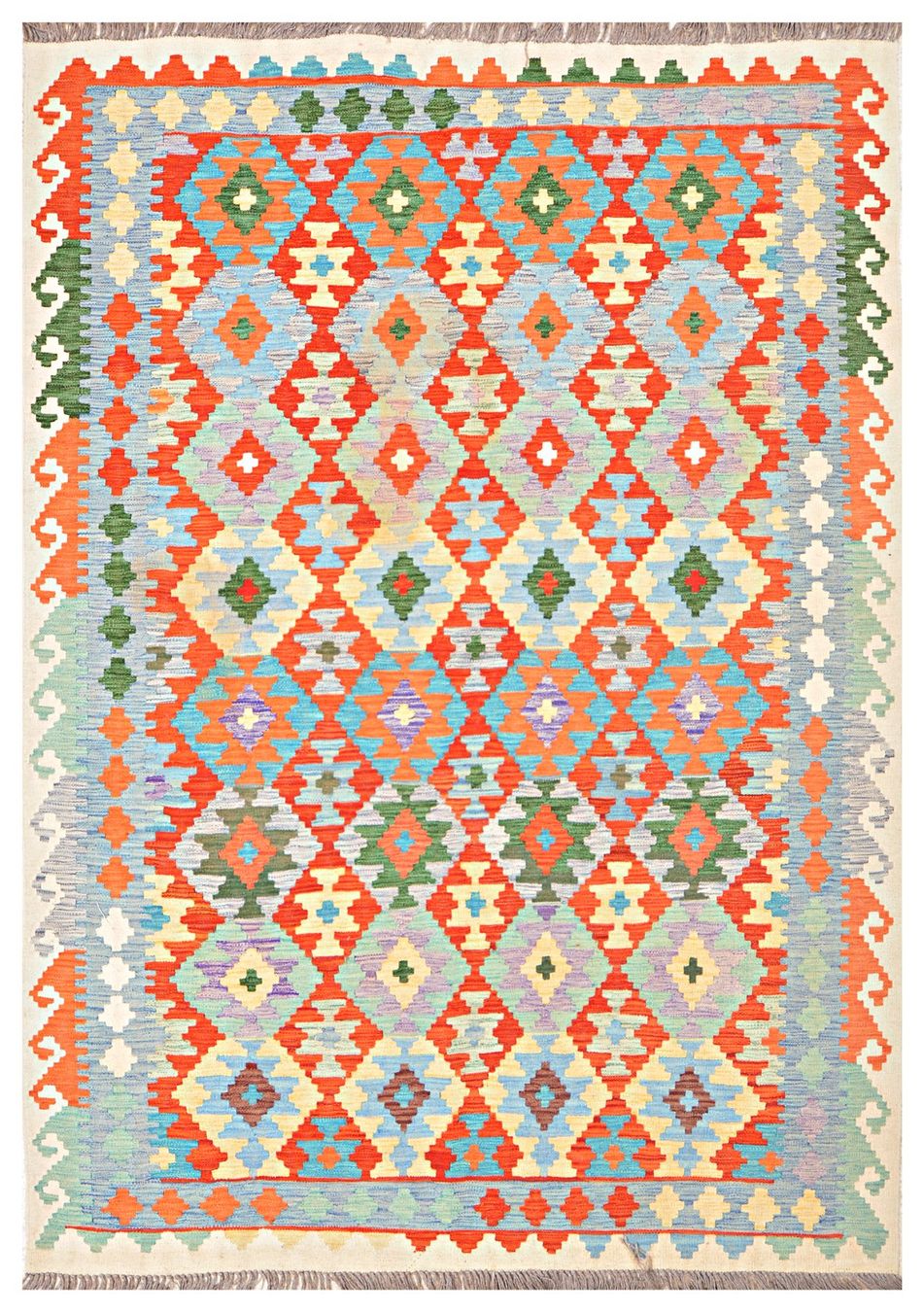 Kelim Tappeti: Oriente Kelim Teppich 170x240 Cm – Nuovo e nell'imballaggio originale da Lahore venduto da Fairways79 7