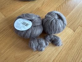 Feine Soft Kid Mohair Wolle (Junghans-Wolle), 54g, NEU!