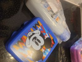 Micky Maus Brotdose und Trinkflasche neu! Tupperware 